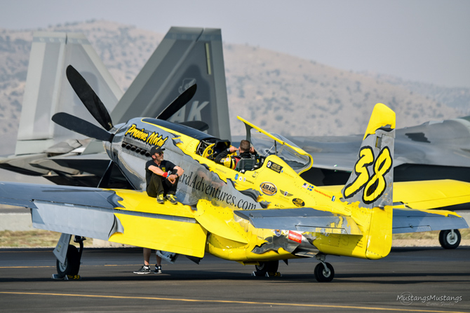 P-51 Mustang at Reno 2014